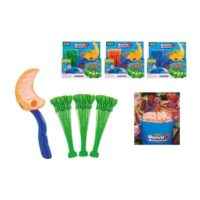 Globos de agua buncho con lanzador 30x10x28cm 2 Globos de agua buncho con lanzador 30x10x28cm 2