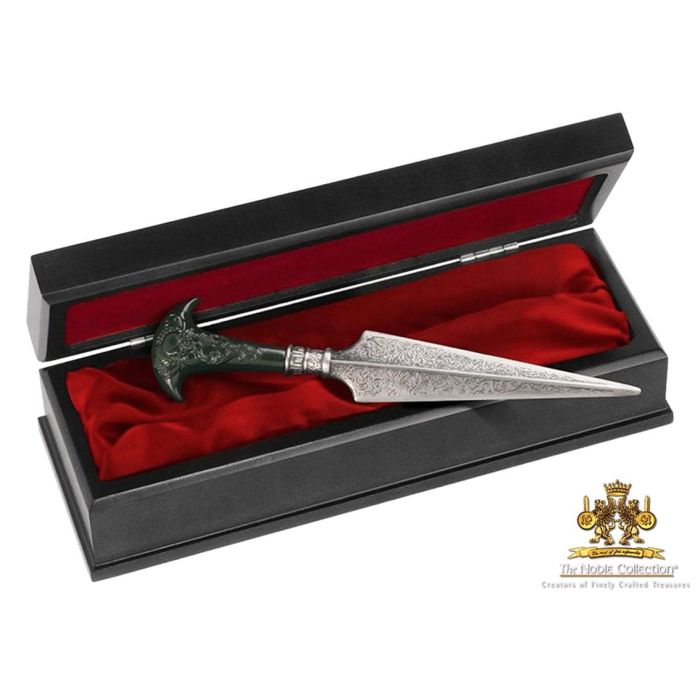 The Noble Collection Replica exacta de la daga de Bellatrix Lestrange en metal labrado - Harry Potter 2 The Noble Collection Replica exacta de la daga de Bellatrix Lestrange en metal labrado - Harry Potter 2