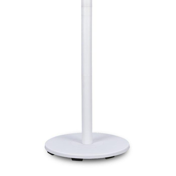 Daewoo Ventilador de Pie Alta Velocidad 90W, 30 cm (12"), Base Redonda con Mando a Distancia