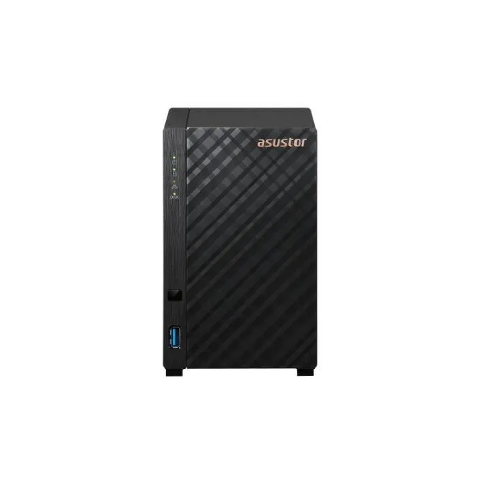 Asustor AS1102TL Drivestor 2 Lite Servidor NAS con Procesador de Cuatro Núcleos a 1.7 GHz, 1 GB DDR4, 1 GbE y 2 Bahías 3