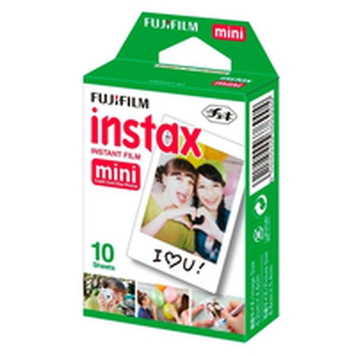 Fujifilm Cartucho de Carga para 10 Fotos Instax Mini Película ISO 800 Tamaño 54x86mm 6