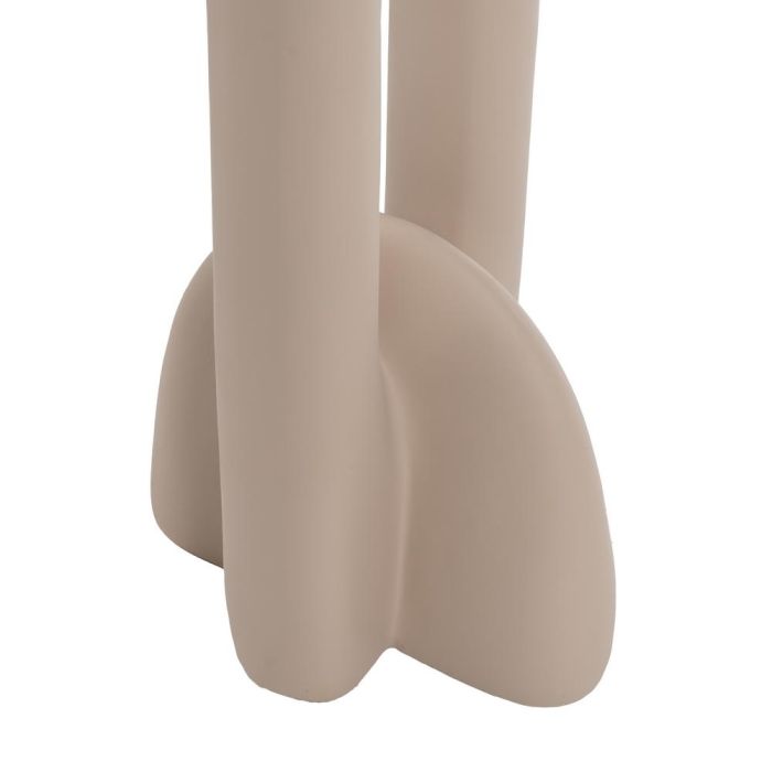 Lámpara Suelo Beige Resina Iluminación 35 X 35 X 142 cm