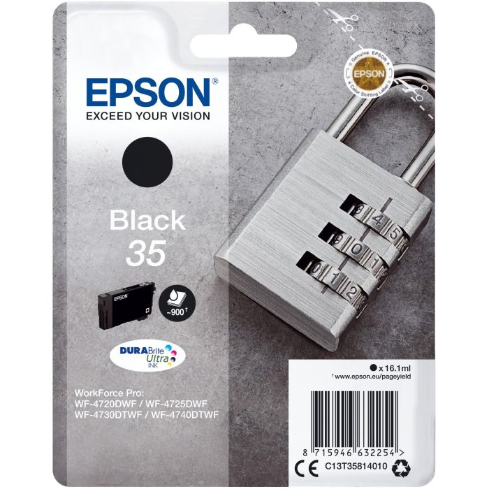 EPSON Singlepack Black 35 DURABrite Ultra Ink