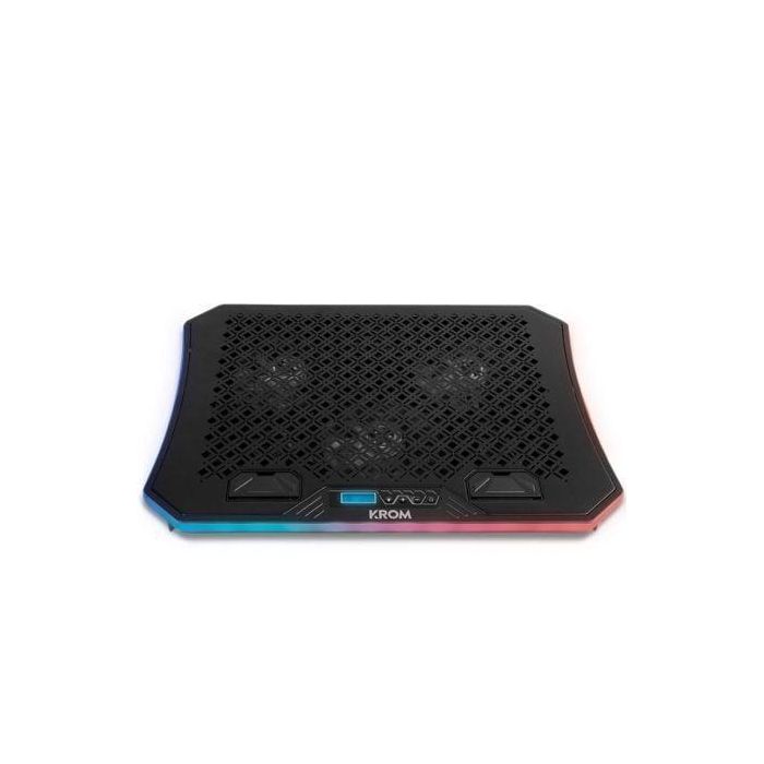 Soporte Refrigerante Krom Kooler para Portátiles hasta 19"/ Iluminación LED Soporte Refrigerante Krom Kooler para Portátiles hasta 19"/ Iluminación LED