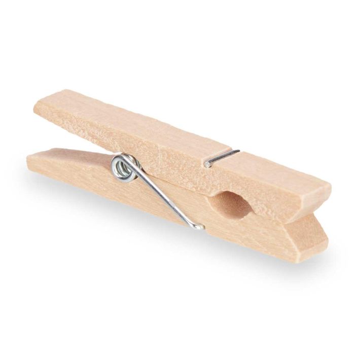 Set 9 Pinzas Madera Natural Grd Pincello 7X12CM (24 Unidades) 1 Set 9 Pinzas Madera Natural Grd Pincello 7X12CM (24 Unidades) 1