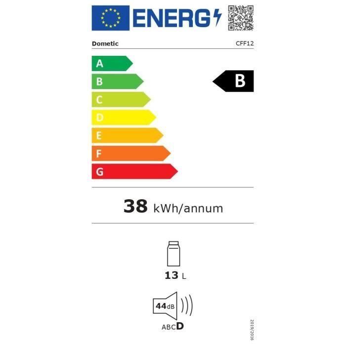 Nevera portátil eléctrica - DOMETIC - CFF12 - Compresión - 13 litros - 12 V - 24 V encendedor - 230 V - Negro 3 Nevera portátil eléctrica - DOMETIC - CFF12 - Compresión - 13 litros - 12 V - 24 V encendedor - 230 V - Negro 3