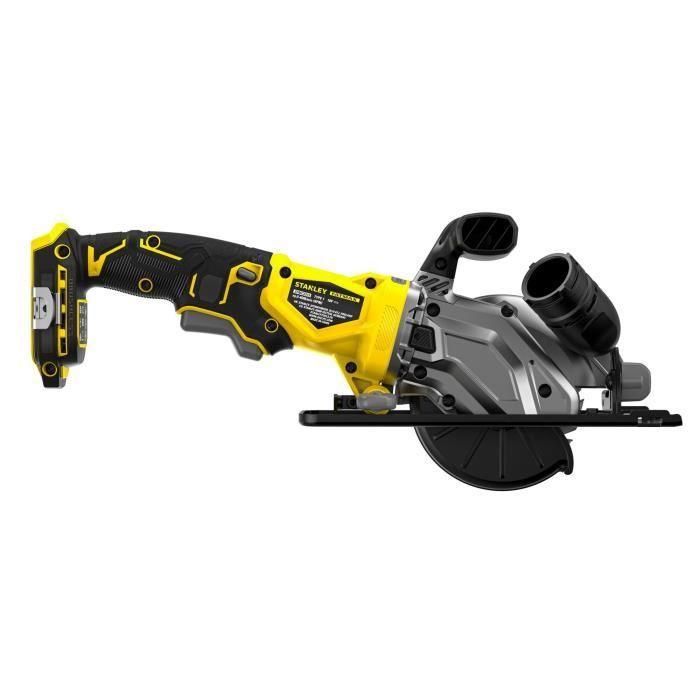 Sierra circular sin escobillas de 115 mm - 18 V - 4.500 rpm, 2 direcciones de corte, LED - Gama V20 - STANLEY FATMAX, SFMCS515B-XJ 2 Sierra circular sin escobillas de 115 mm - 18 V - 4.500 rpm, 2 direcciones de corte, LED - Gama V20 - STANLEY FATMAX, SFMCS515B-XJ 2