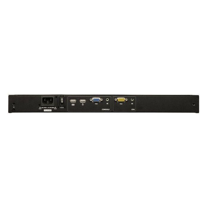 Aten Consola LCD KVM Single Rail 18.5" Widescreen Ultra Short Depth con Teclado y Touchpad, USB/VGA 1