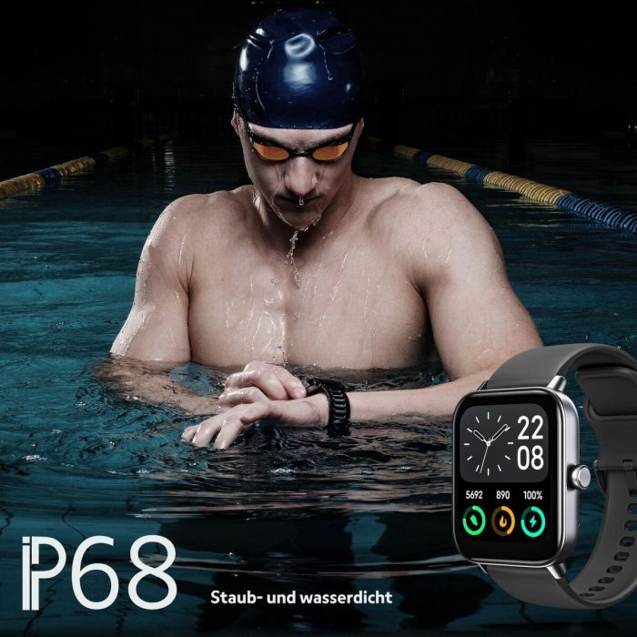 Smartwatch beafon WATCH 101 1,8" Negro Gris 3 Smartwatch beafon WATCH 101 1,8" Negro Gris 3