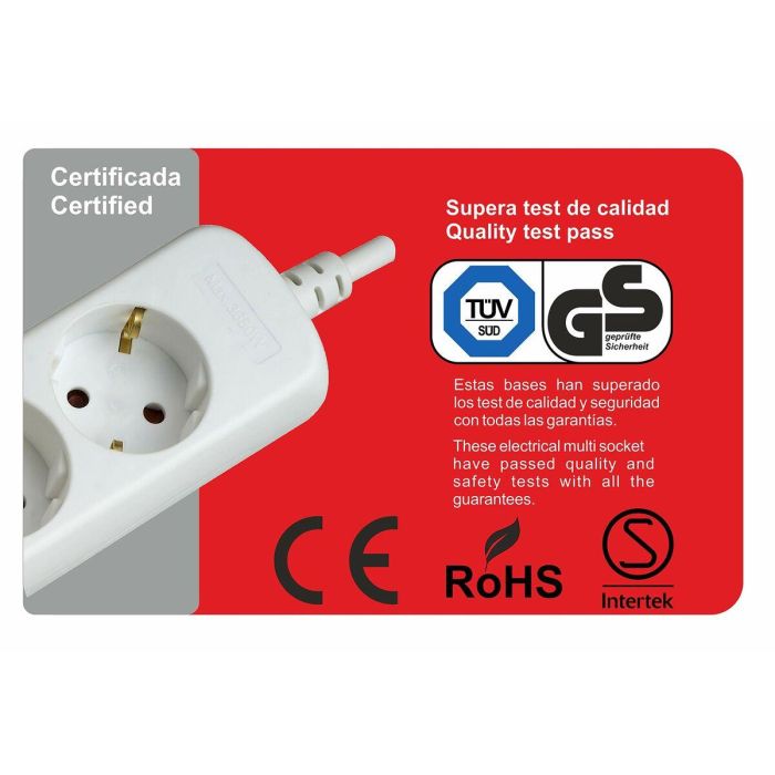 Regleta Silver Electronics 9623 Blanco 4