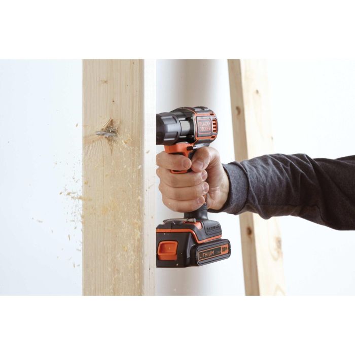 Black&Decker Akku-Bohrschr. Autosense 18V 1.5Ah Li ASD18K 2