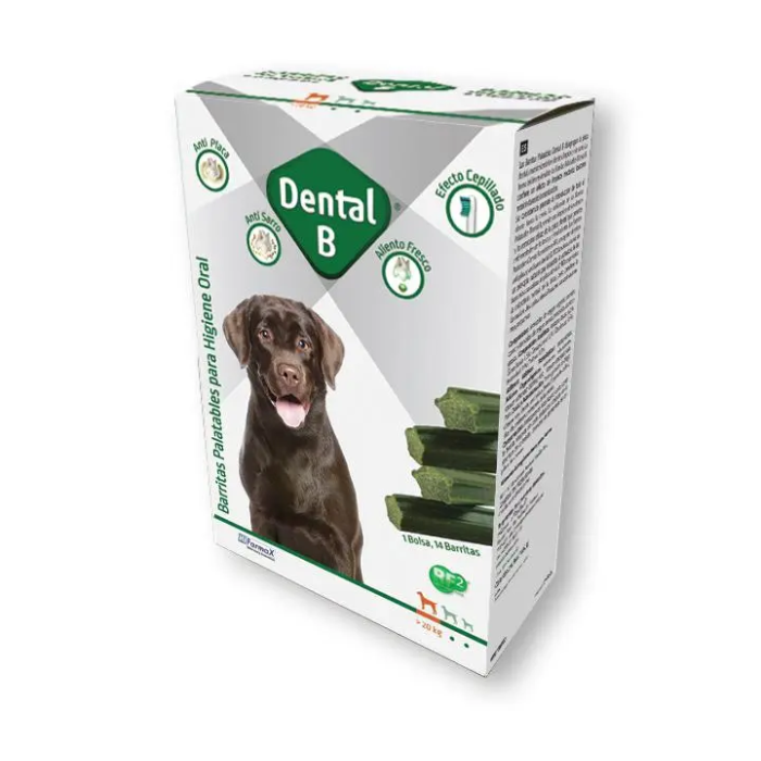 Dental-B "L" 14 Barras Perro +20 kg