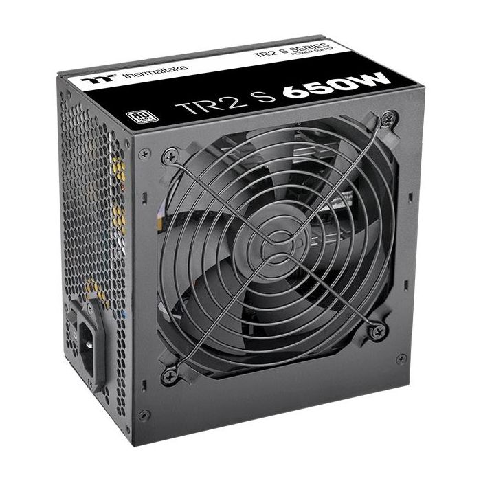 Thermaltake PS-TRS-0650NNSAWE-2 Fuente de Alimentación 650W 80 PLUS ATX Negra con Ventilador 120mm para PC 1 Thermaltake PS-TRS-0650NNSAWE-2 Fuente de Alimentación 650W 80 PLUS ATX Negra con Ventilador 120mm para PC 1