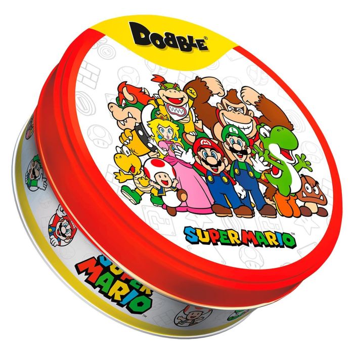 Zygomatic Dobble Super Mario, Juego de Cartas de Observación y Velocidad para 2-8 Jugadores (55 Cartas) 4 Zygomatic Dobble Super Mario, Juego de Cartas de Observación y Velocidad para 2-8 Jugadores (55 Cartas) 4