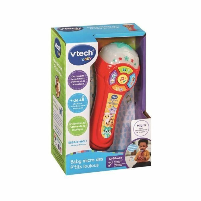 Vtech Baby VT80567705 Micrófono de Aprendizaje Des P'tits Loulous 3