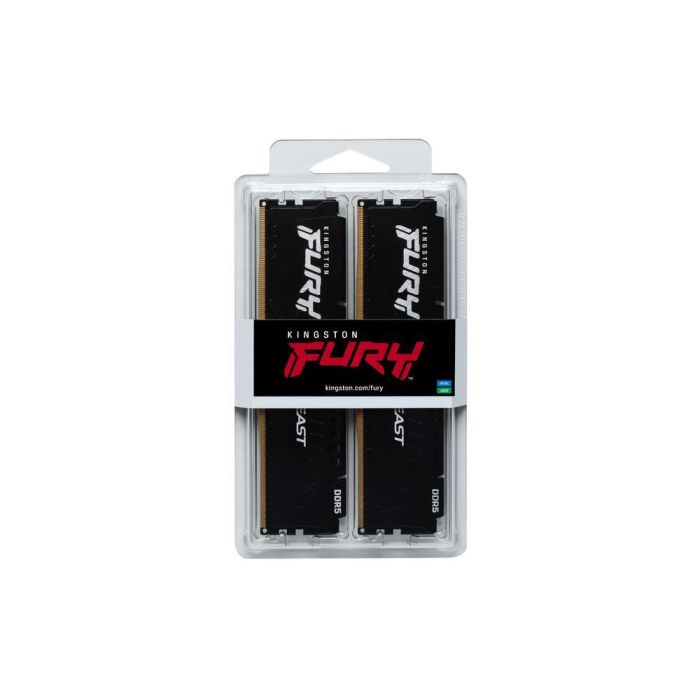 Kingston FURY Beast Módulo de Memoria RAM DDR5 64GB (2x32GB Kit) 6000 MT/s CL30 para PC Intel XMP 3.0 AMD EXPO Negro 4 Kingston FURY Beast Módulo de Memoria RAM DDR5 64GB (2x32GB Kit) 6000 MT/s CL30 para PC Intel XMP 3.0 AMD EXPO Negro 4