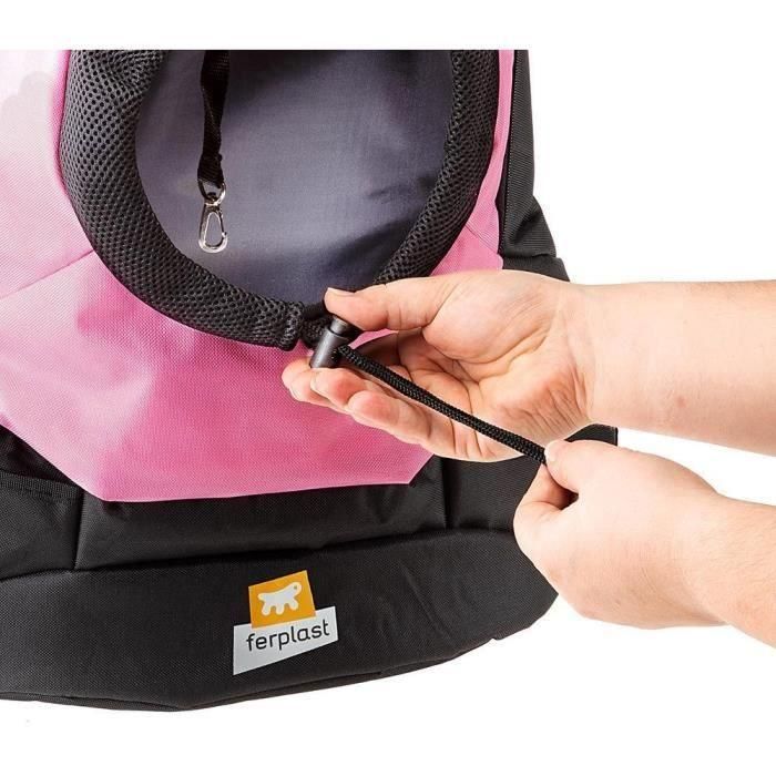 Ferplast Mochila De Viaje Kangoo Large Rosa 5 Ferplast Mochila De Viaje Kangoo Large Rosa 5