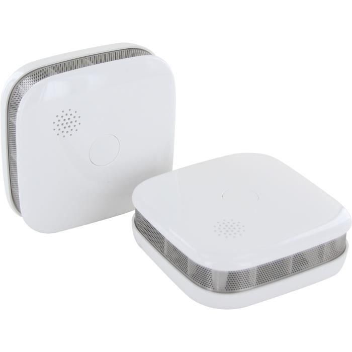 Chacon 34150 - Pack de 2 Detectores de Humo Intercompatibles Chacon 34150 - Pack de 2 Detectores de Humo Intercompatibles