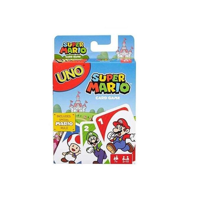 Mattel Juego de Cartas Uno Super Mario Bros. para 2-10 Jugadores, Edad 5+ (Español/Portugués) 8