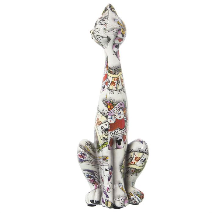 Figura Decorativa Alexandra House Living Acrílico Plástico Melamina Gato 3