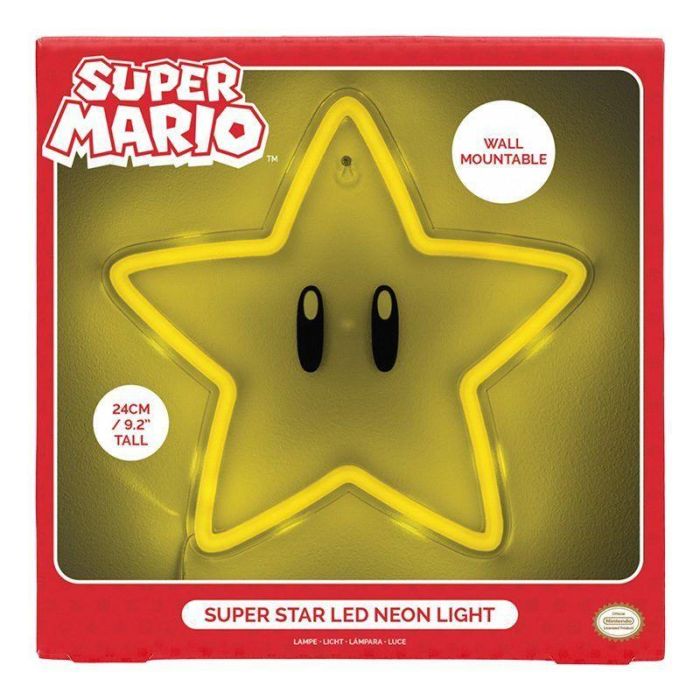 Luz Neon Pared Paladone Super Mario 1 Luz Neon Pared Paladone Super Mario 1