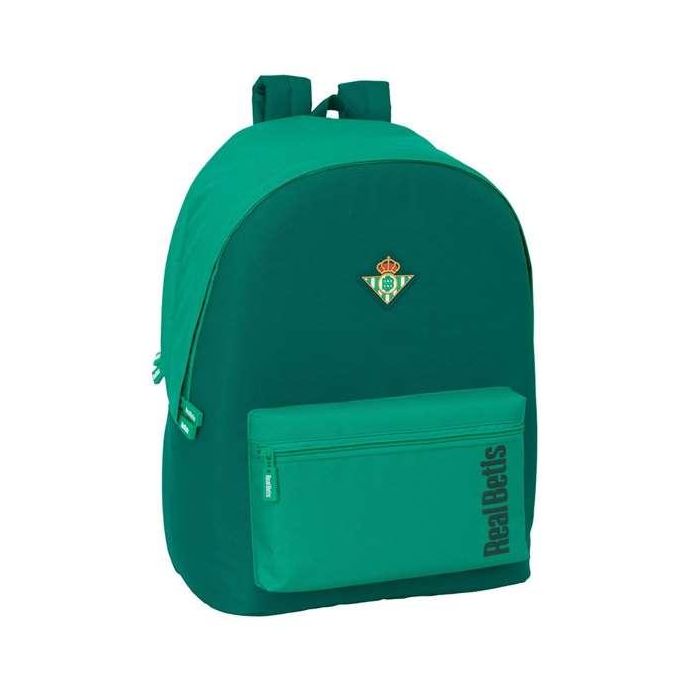 Safta Mochila 31x44x18 Cm Portátil 15,6" con USB y Diseño Real Betis Balompie