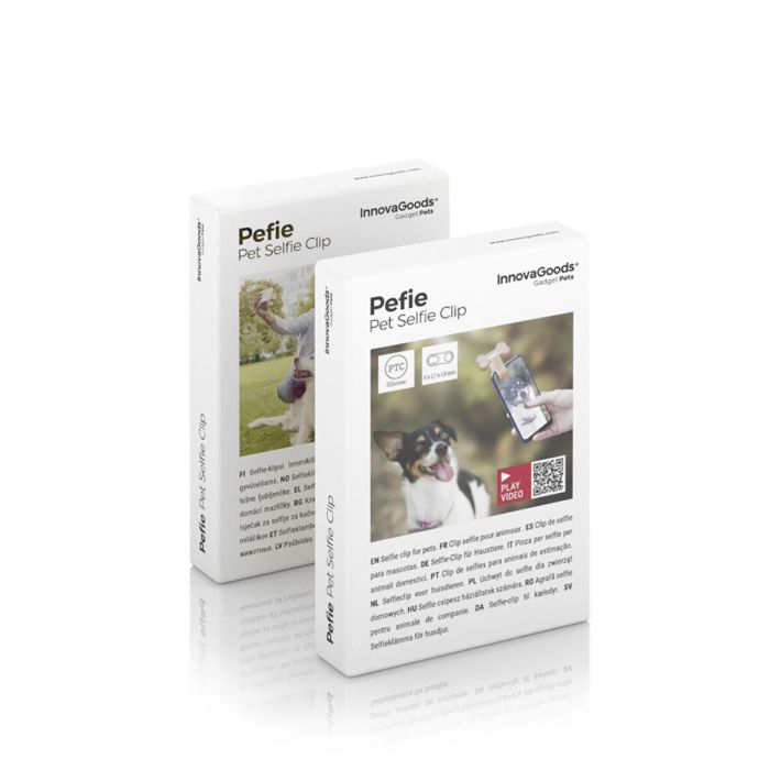 Clip de Selfies para Mascotas Pefie InnovaGoods 1 Clip de Selfies para Mascotas Pefie InnovaGoods 1