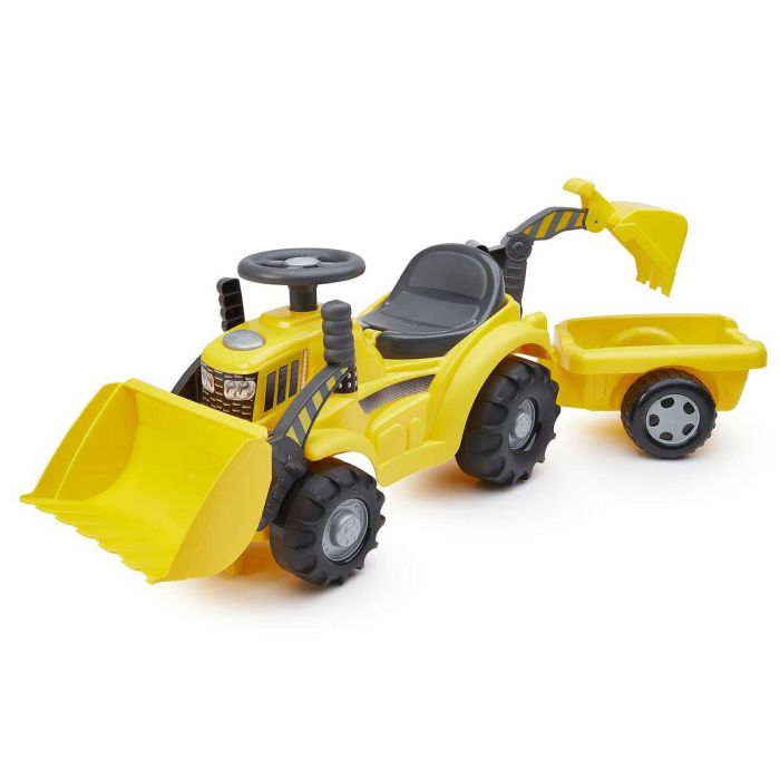 Correpasillos Ecoiffier Carrier Amarillo Tractor 2 Correpasillos Ecoiffier Carrier Amarillo Tractor 2