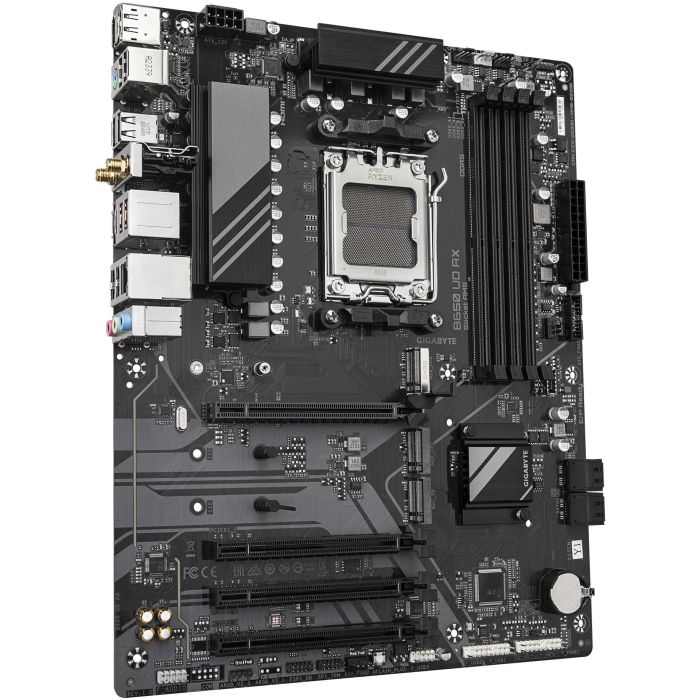 Gigabyte B650 UD AX (B650.AM5.ATX.DDR5) Placa Base AMD B650 Zócalo AM5 DDR5 Wi-Fi 6 para Ryzen 7000/8000/9000 2
