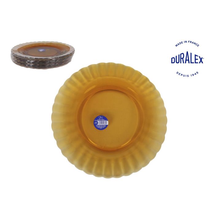 Duralex Plato Llano 26 cm Ámbar Colección Picardie (24 Unidades) 0 Duralex Plato Llano 26 cm Ámbar Colección Picardie (24 Unidades) 0