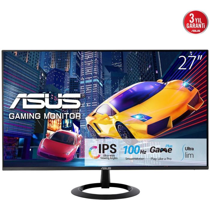 ASUS VZ27EHF Monitor Gaming de 27" Full HD IPS (1920x1080) 100Hz 1ms Respuesta, Flicker Free para PC - Negro 4
