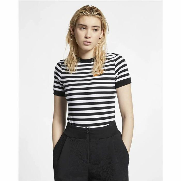 Body Nike Sportswear Blanco Negro 2