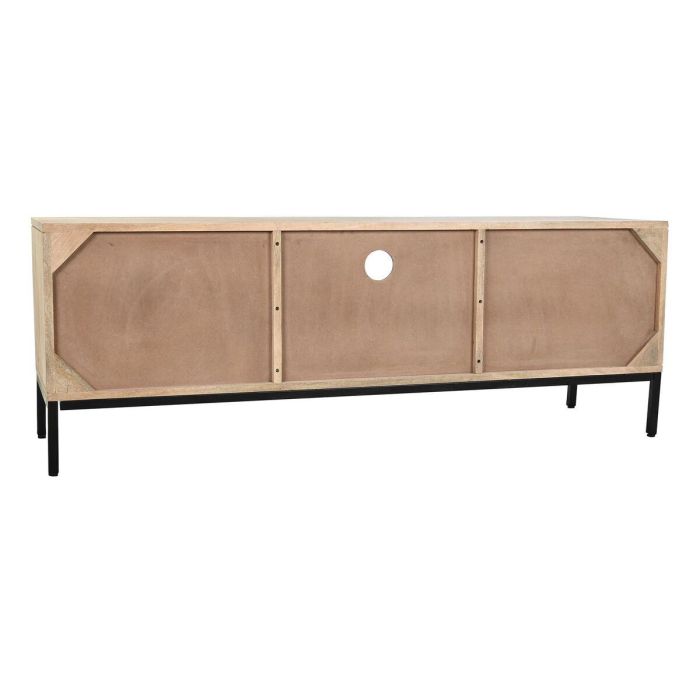 Mueble de TV DKD Home Decor Metal Madera de mango (140 x 40 x 50 cm) 5