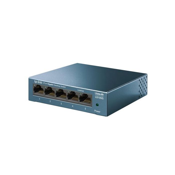 TPLINK LS105G Switch Sobremesa 5 Puertos Gigabit Ethernet 10/100/1000 Mbps 1