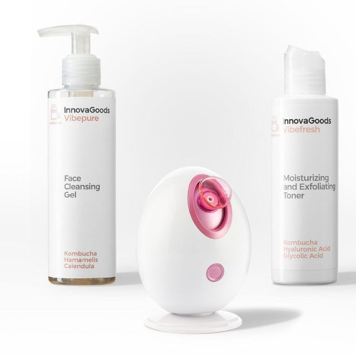 Pack Tratamiento Facial Limpieza Profunda Kombucha InnovaGoods . 1 Pack Tratamiento Facial Limpieza Profunda Kombucha InnovaGoods . 1