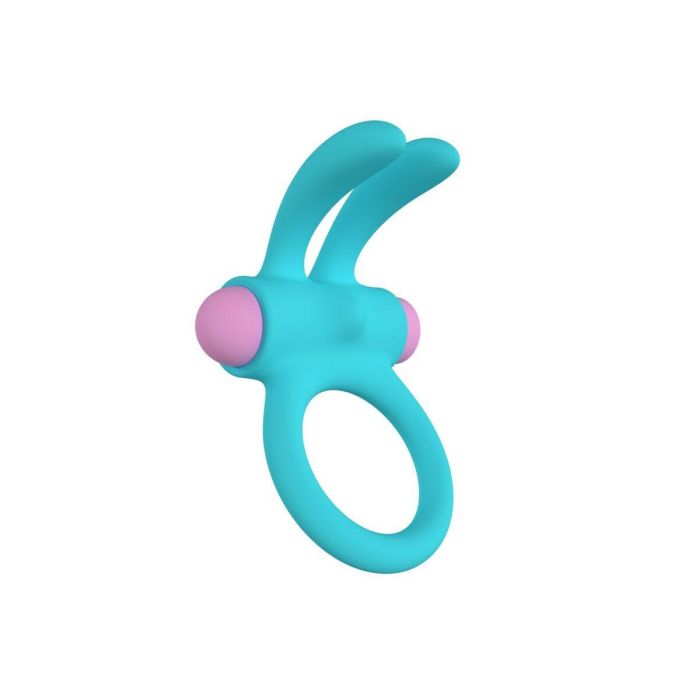 Anillo para el Pene Party Color Toys Azul Silicona 6 Anillo para el Pene Party Color Toys Azul Silicona 6