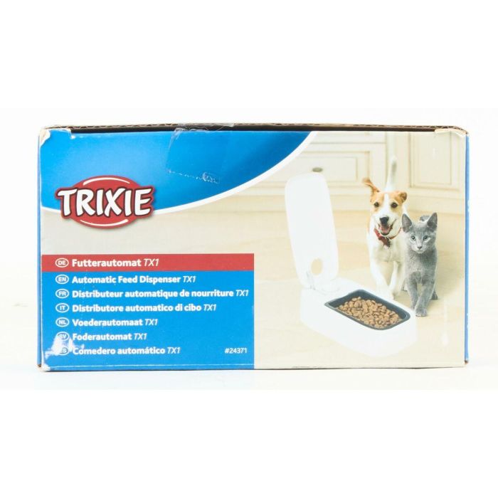 Comedero para Mascotas Trixie Blanco Negro Plástico 300 ml 22 Comedero para Mascotas Trixie Blanco Negro Plástico 300 ml 22