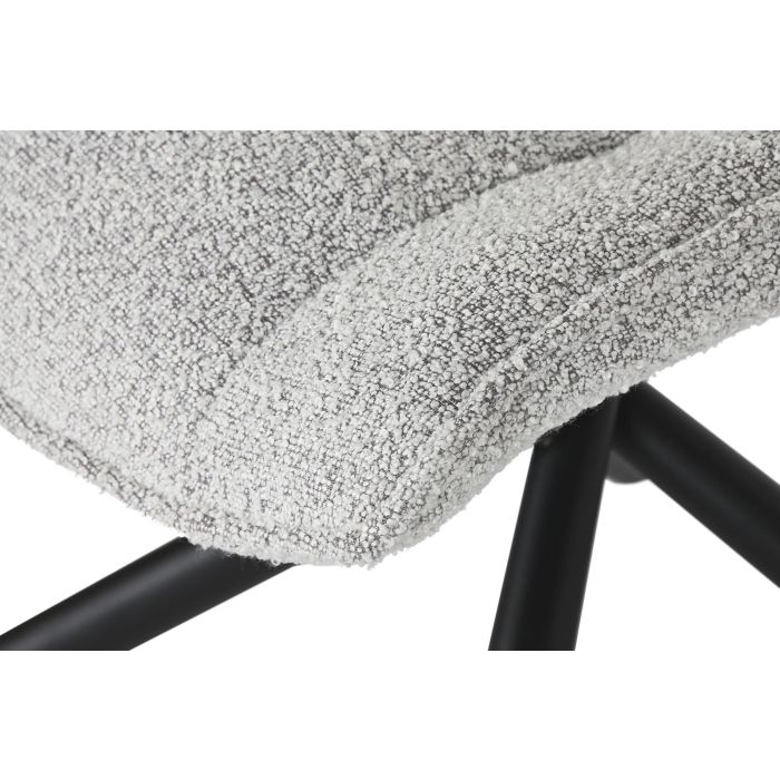 DKD Home Decor Silla Moderno 49.5 x 91 x 54.5 cm (2 Unidades) Poliester Metal 7 DKD Home Decor Silla Moderno 49.5 x 91 x 54.5 cm (2 Unidades) Poliester Metal 7