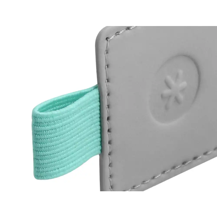 Antartik Portabolígrafo Autoadhesivo para Cuaderno, Agenda y Tablet hasta 15mm Grosor, Gris y Turquesa 7 Antartik Portabolígrafo Autoadhesivo para Cuaderno, Agenda y Tablet hasta 15mm Grosor, Gris y Turquesa 7