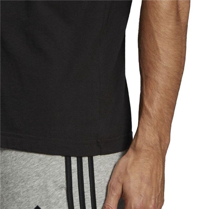 Camiseta de Manga Corta Hombre Adidas Essentials Brandlove Negro S 1