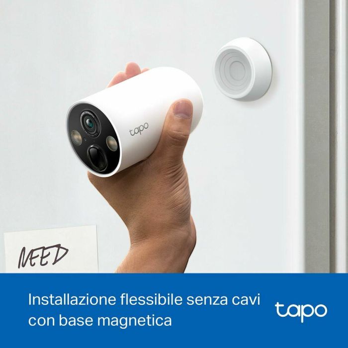TP-Link Tapo C425 Cámara de Seguridad IP Exterior Inalámbrica WiFi 4MP 2K Batería 10000mAh Visión Nocturna Audio 2 Vías IP66 10 TP-Link Tapo C425 Cámara de Seguridad IP Exterior Inalámbrica WiFi 4MP 2K Batería 10000mAh Visión Nocturna Audio 2 Vías IP66 10