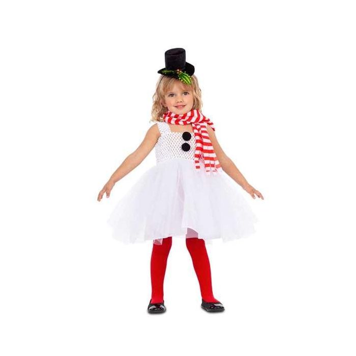 My Other Me Disfraz Tutú Muñeco de Nieve Infantil Talla 4-6 años 100% Poliéster Multicolor My Other Me Disfraz Tutú Muñeco de Nieve Infantil Talla 4-6 años 100% Poliéster Multicolor