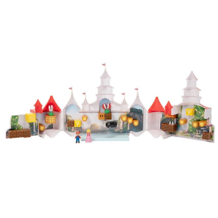 Playset Castillo del Reino Champión + 2 figuras Super Mario Bros 7