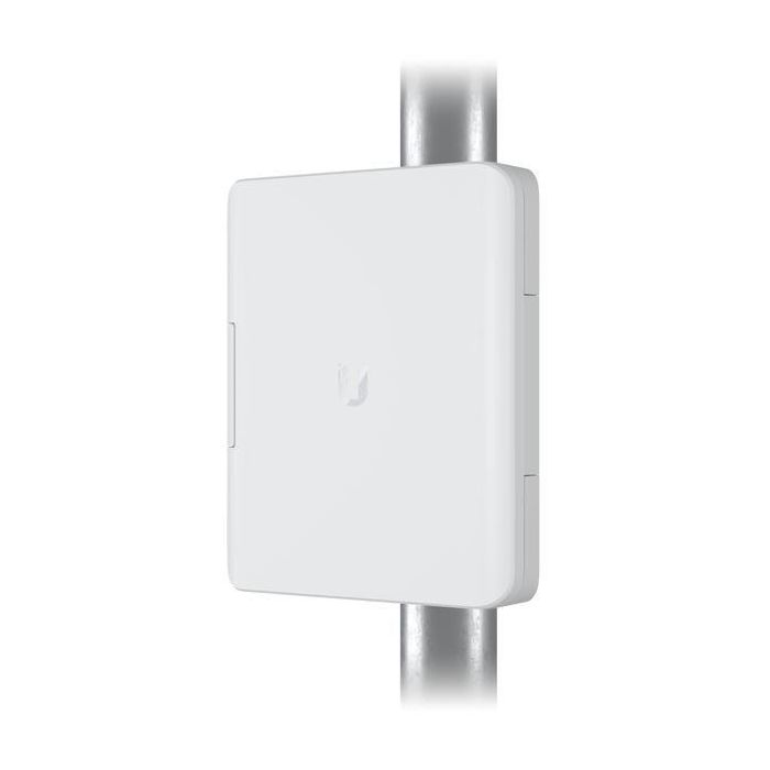 Ubiquiti UFiber Caja Terminal Exterior IPX5 Resistente Intemperie con Protección Robusta para Dispositivos y Montaje en Poste 7