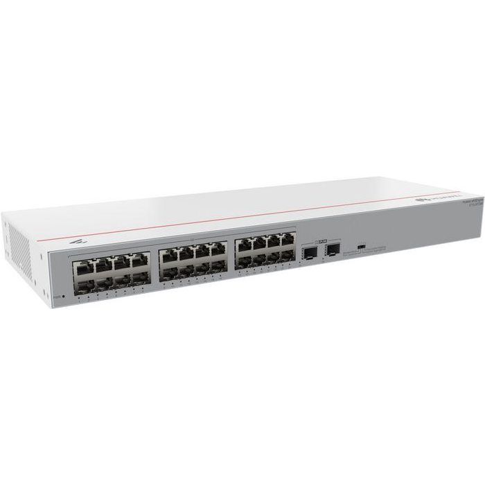 HUAWEI eKit 24*10/100/1000BASE-T ports, 2*GE SFP ports, AC power 0 HUAWEI eKit 24*10/100/1000BASE-T ports, 2*GE SFP ports, AC power 0