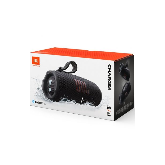 Altavoz con Bluetooth JBL Charge 6/ 45W/ 1.0/ Negro 4 Altavoz con Bluetooth JBL Charge 6/ 45W/ 1.0/ Negro 4