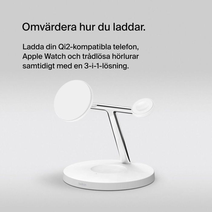 Cargador Inalámbrico Belkin WIZ009VFWH-V2 Blanco 6 Cargador Inalámbrico Belkin WIZ009VFWH-V2 Blanco 6