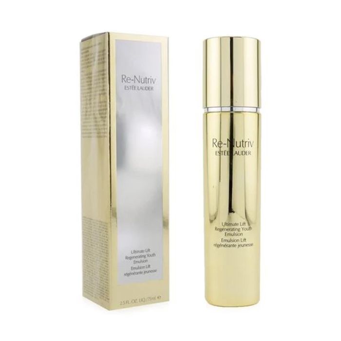 Estée Lauder RE-NUTRIV ULTIMATE LIFT Emulsión Facial Hidratante Profunda 75ml - Firmeza, Luminosidad, Antiedad para Piel Seca