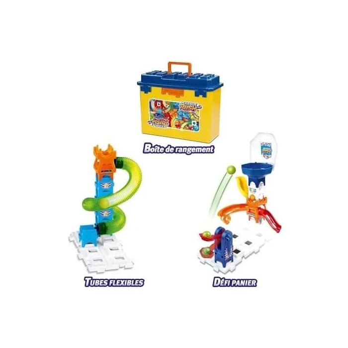 Vtech Marble Rush Set Construir y Almacenar Caja M400 Idioma Francés 4