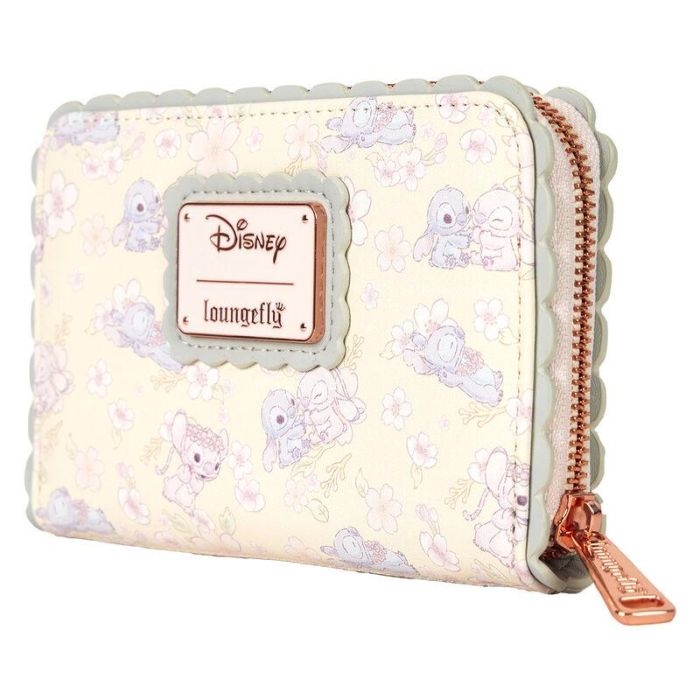Cartera Cherry Blossom Stitch Disney Loungefly 3